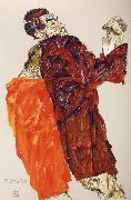 Egon Schiele The Truth was Revealed oil painting on canvas